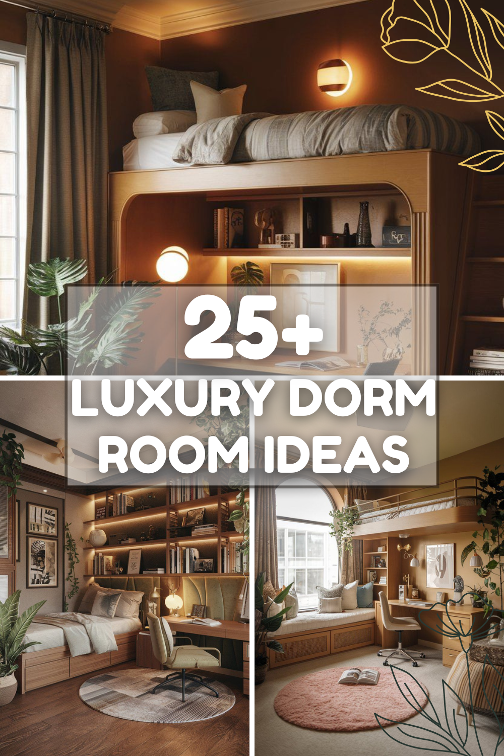 25+ DORMROOM IDEAS