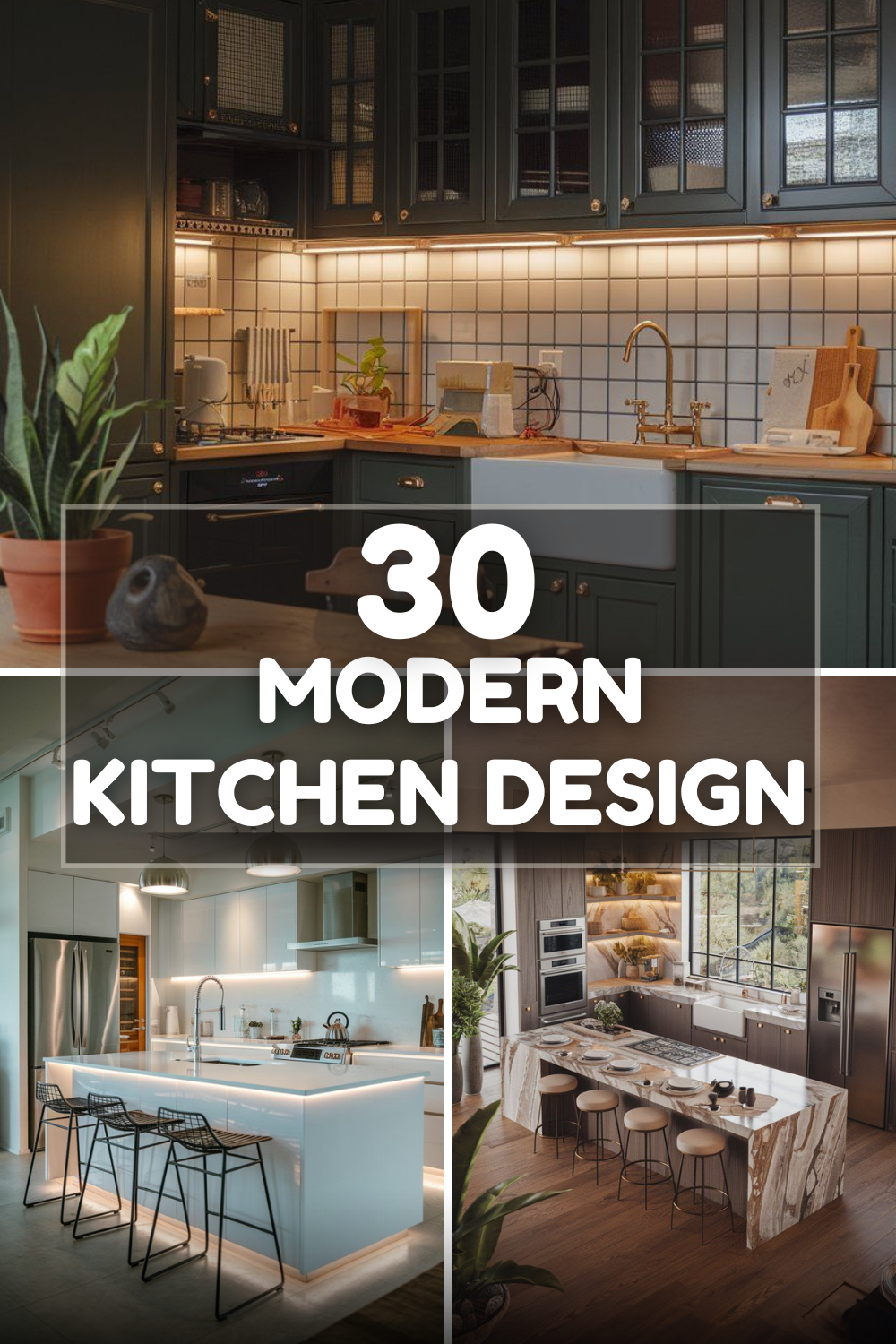 MODERN KITCHEN DESIGN IDEAS