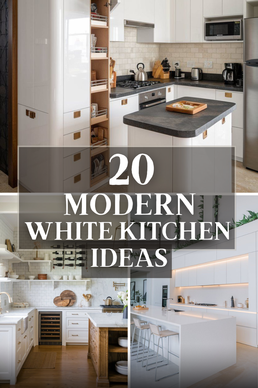 MODERN WHITE KITCHEN