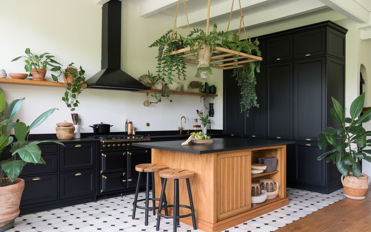 black kitchen design ideas