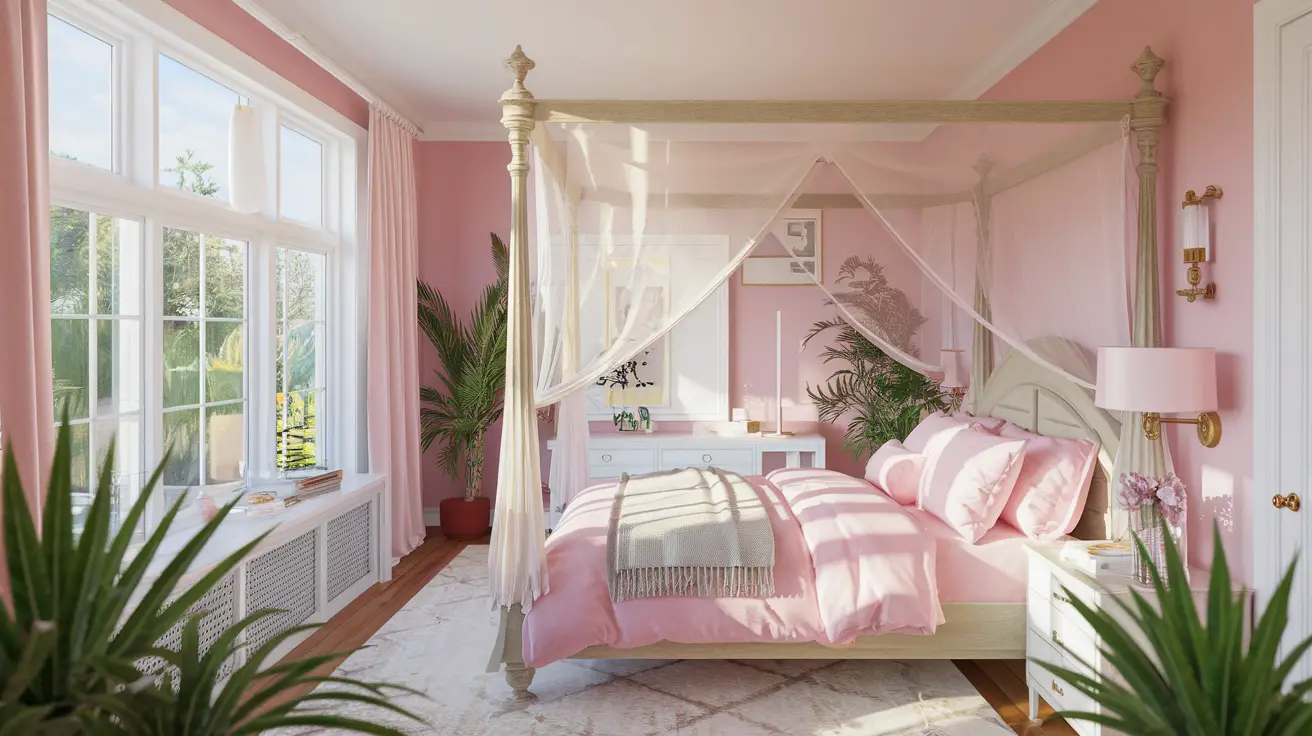 PINK BEDROOM DECOR