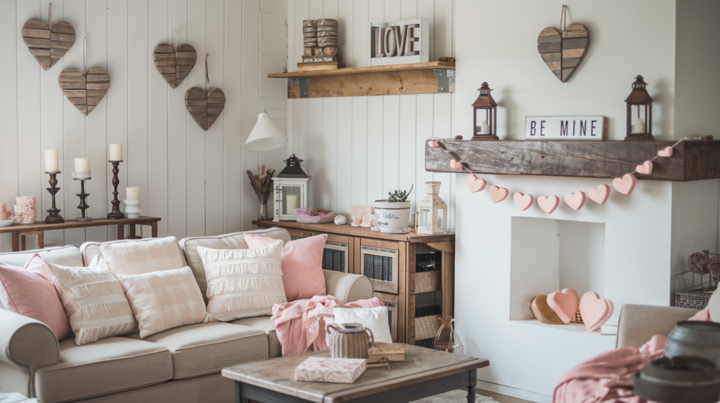 Rustic Romance: 30 Farmhouse Valentine’s Decor Ideas for a Cozy Celebration