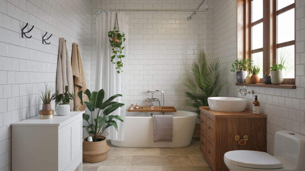 25 Boho Bathroom Ideas Effortlessly Chic & Full of Personality