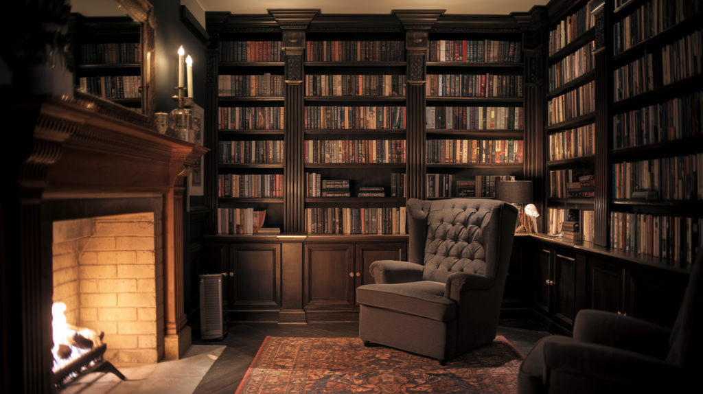 15 Moody Home Library Ideas to Inspire Your Cozy Reading Nook